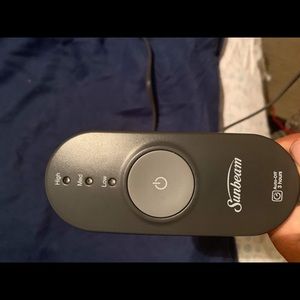 Sunbeam heating blanket